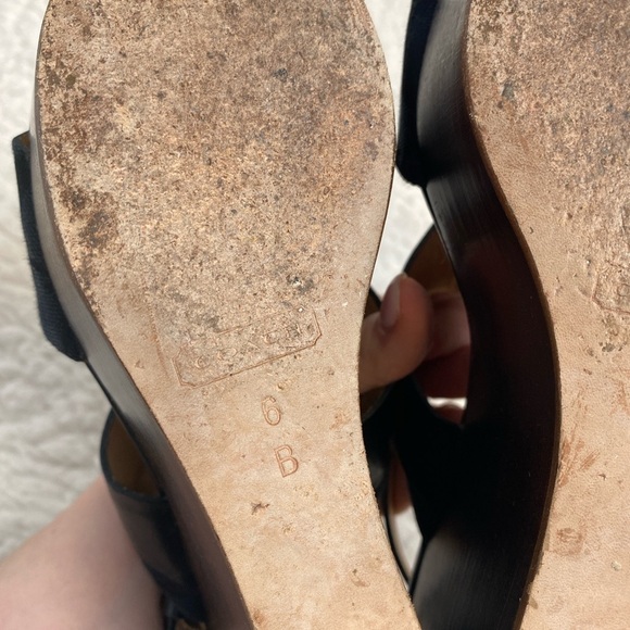 Coach Campbell Wedge Platform Logo Sandal Sz 6 Casual Simmer Classic Comfort - Picture 12 of 15